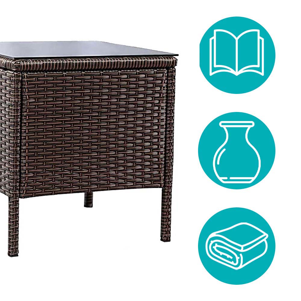 Polyrattan kerti bútor szett-4