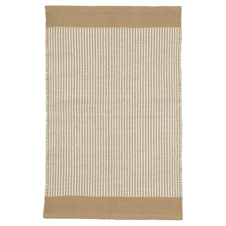 Svanefors Stripe bomullsmatta iskaffe 70×240 cm