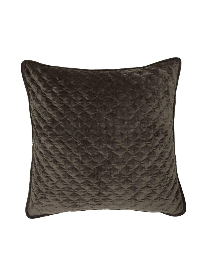 Svanefors Cia kuddfodral Mörkbrun 60×60 cm
