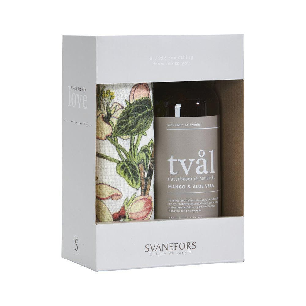 Svanefors Tvål & Handduk A box with Love Signe SKU SVA-1450-89-000 EAN 7332623415439