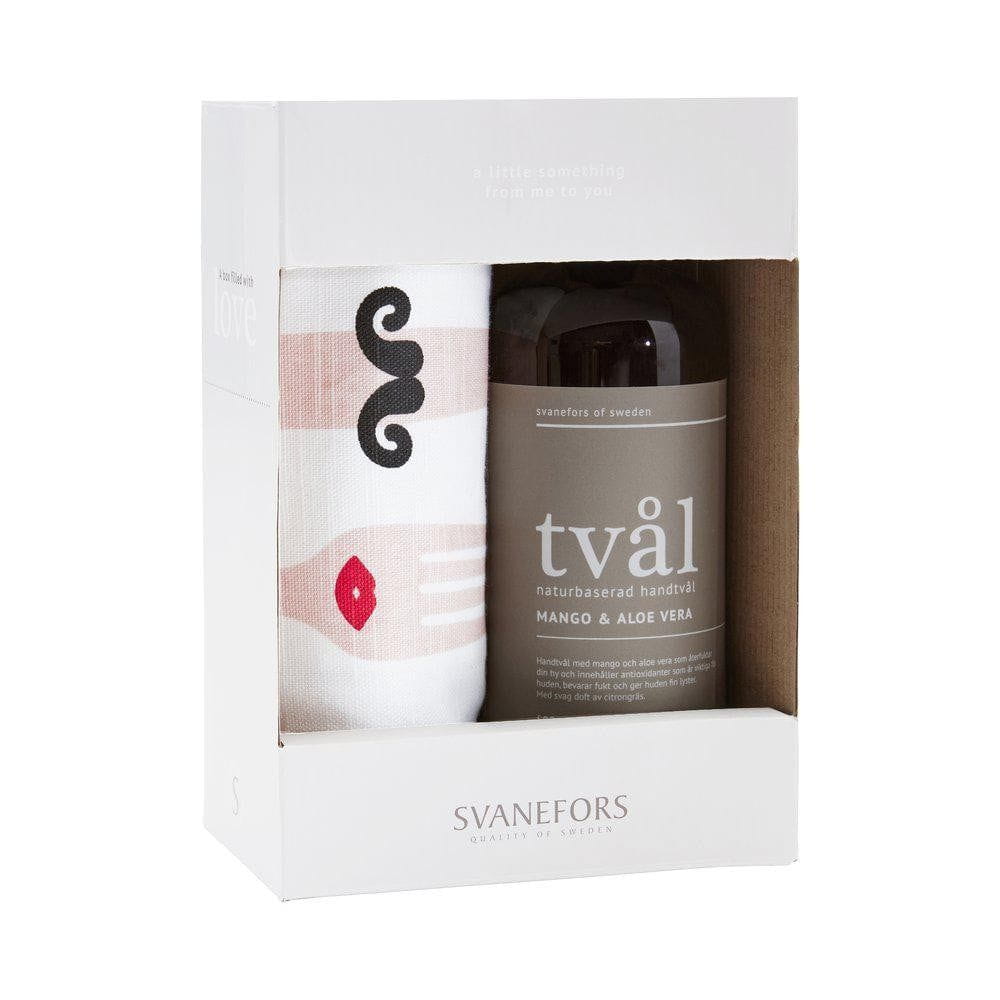 Svanefors Tvål & Handduk A box with Love Bon Appet SKU SVA-1498-89-000 EAN 7332623418171