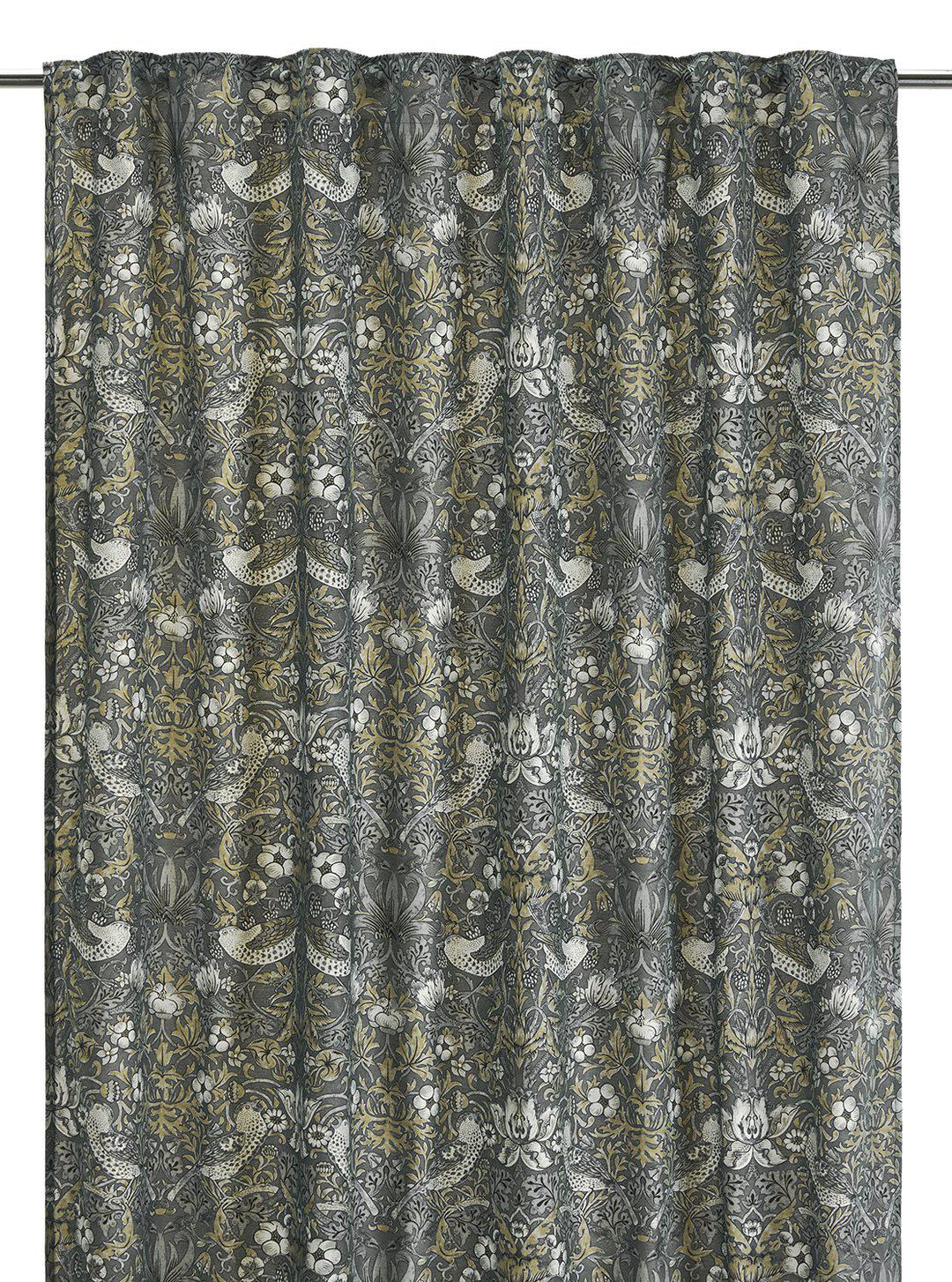 Svanefors Vilja gardin 2-pack Grå 130×250 cm
