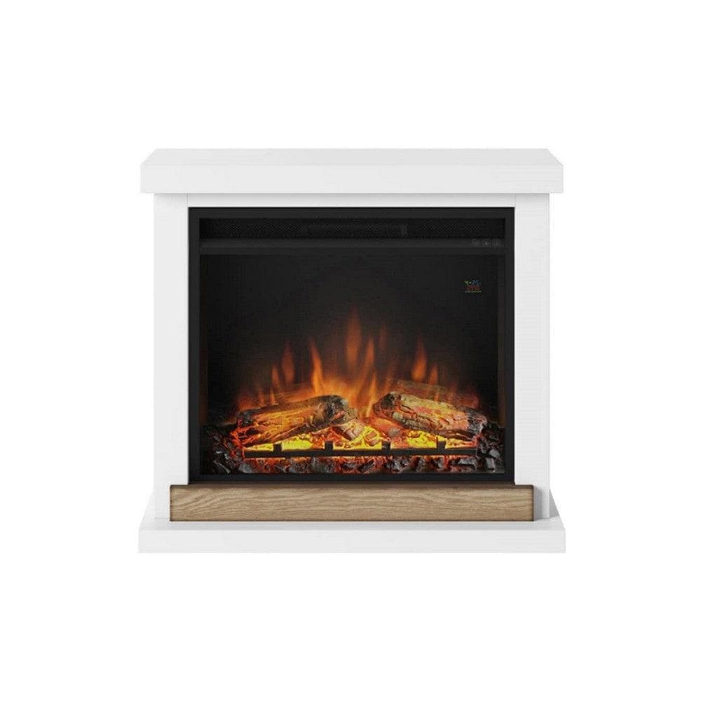 Tagu Elektrisk Kamin Hagen Vit SKU KAM-FM469-WH1 EAN 5949096089085