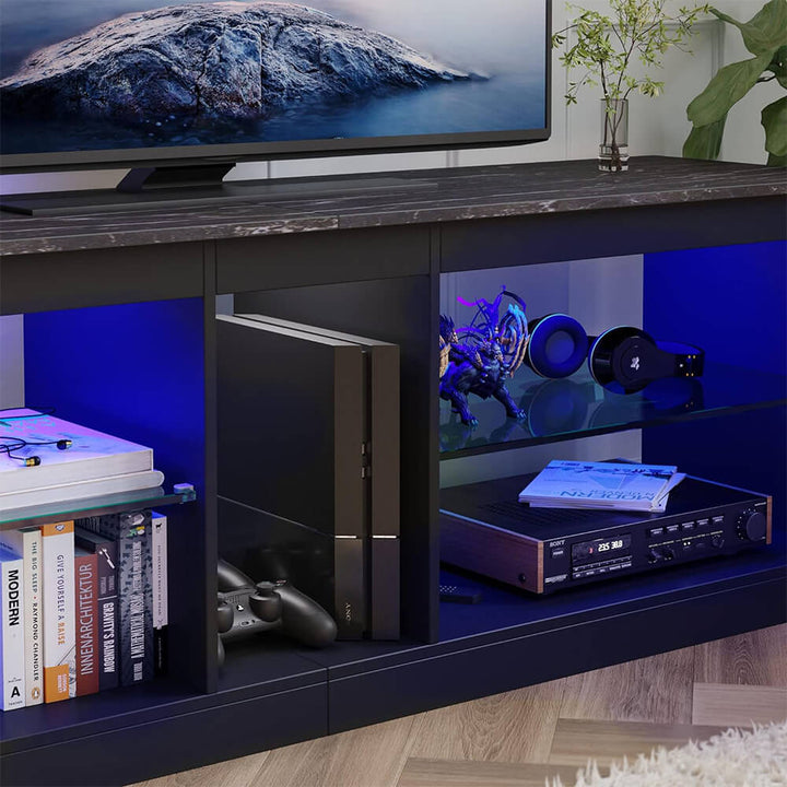 TV állvány LED díszvilágítással-2