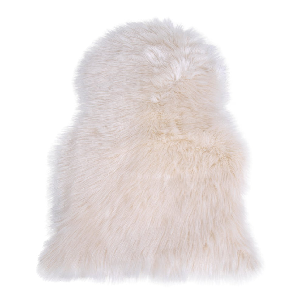 House Nordic konstgjort lammskinn ivory 85×50 cm