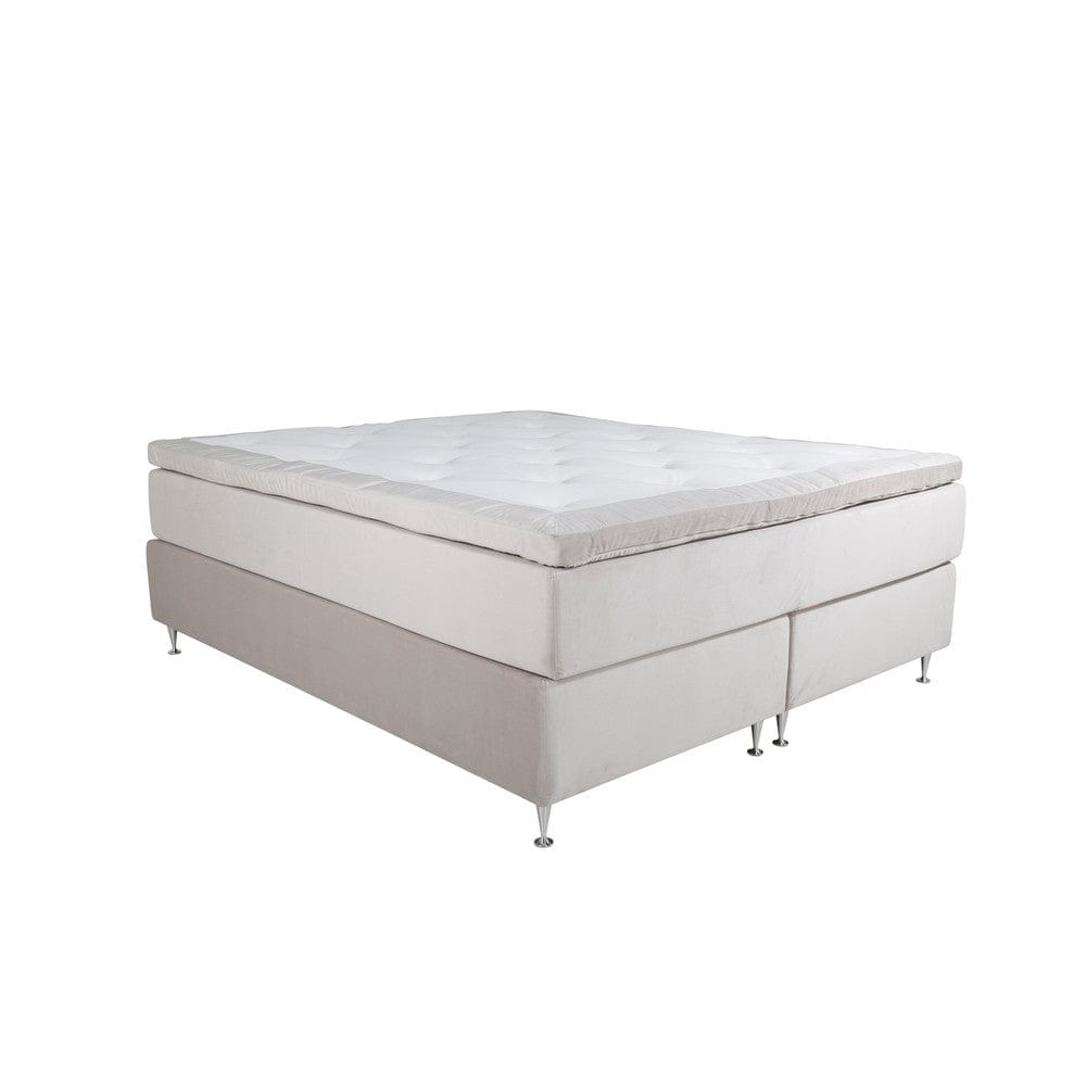 Venture Home Dubbelsäng Älvdalen Beige Sammet / Fast SKU VEN-15418-701 EAN 7350118412947