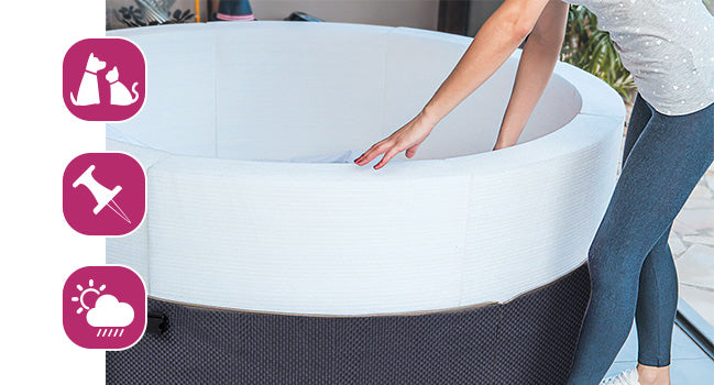 NetSpa Vita Premium – Semi-Rigid Hot Tub 4–6 people