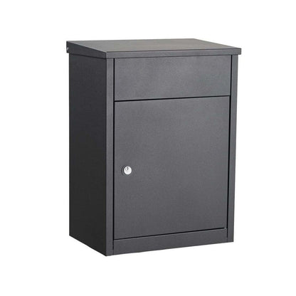 Allux Paketbrevlåda 500 Antracit / Ruko lås SKU JUL-F54507 EAN 5701701545078