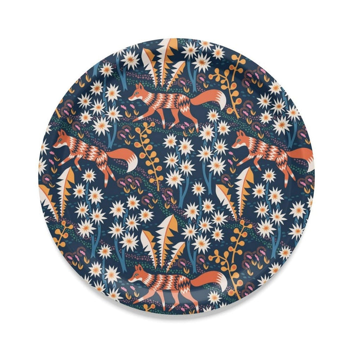 Arvidssons Textil Bricka Stjärnspeja Rund Mörkblå / Ø 31 cm SKU ARV-2898-67-03-70 EAN 7394094268822