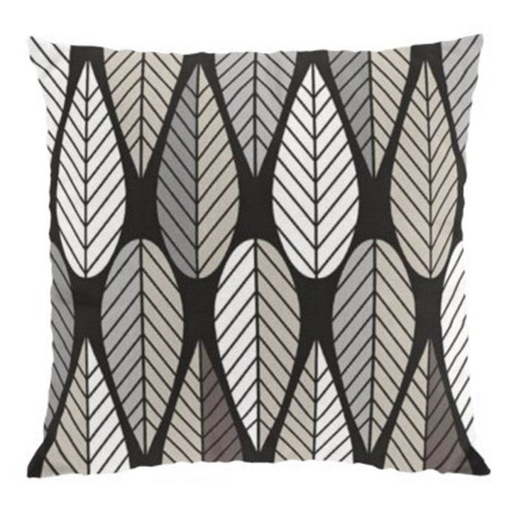Arvidssons Textil Kuddfodral Blader Svart SKU ARV-2336-62-01-91 EAN 7394094234186