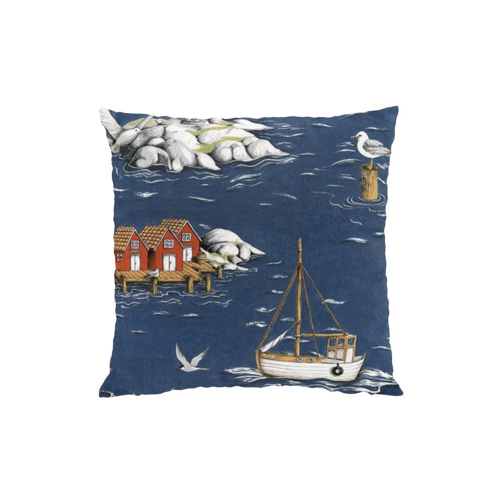 Arvidssons Textil Kuddfodral Fiskeskär Mörkblå SKU ARV-2498-62-01-70 EAN 7394094237224
