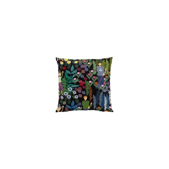 Arvidssons Textil Kuddfodral Trädgård Svart SKU ARV-2502-62-01-91 EAN 7394094237194