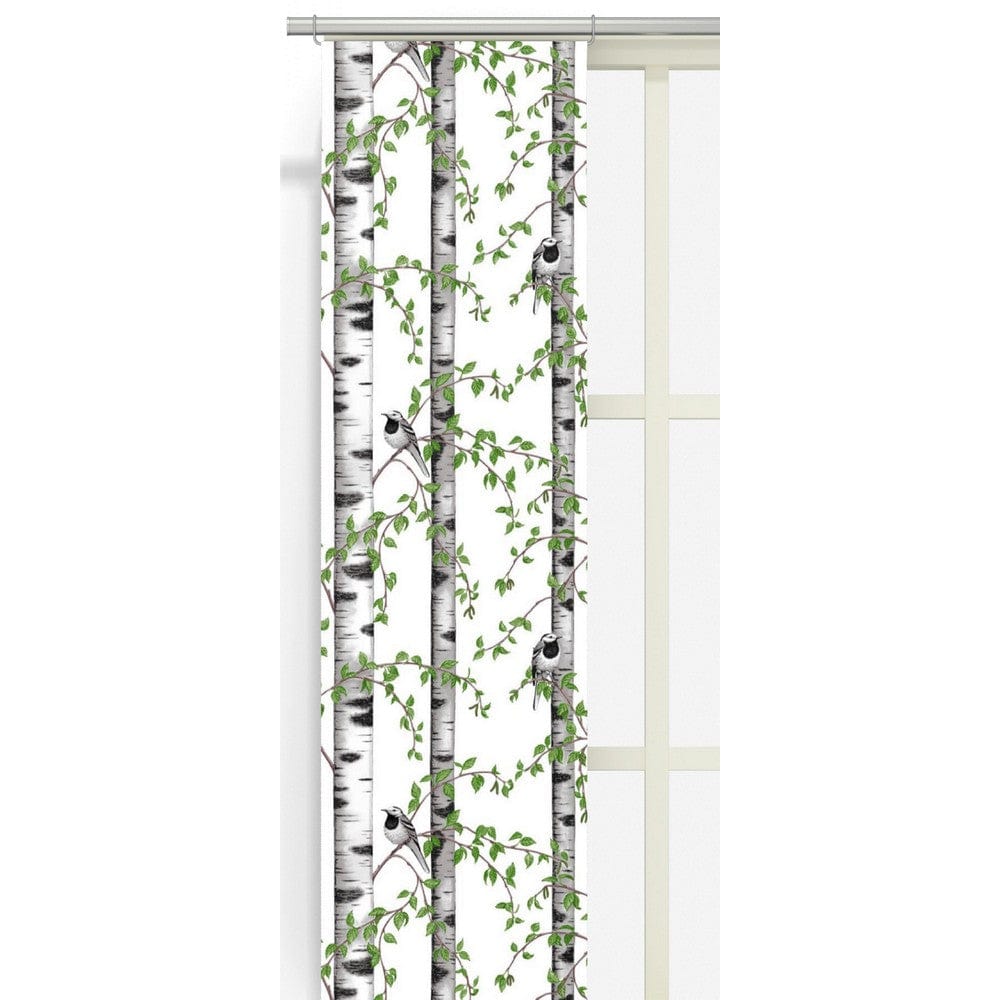 Arvidssons Textil Panelgardin Björkdungen 2-pack Vit SKU ARV-1621-09-02-05 EAN 7394094153067