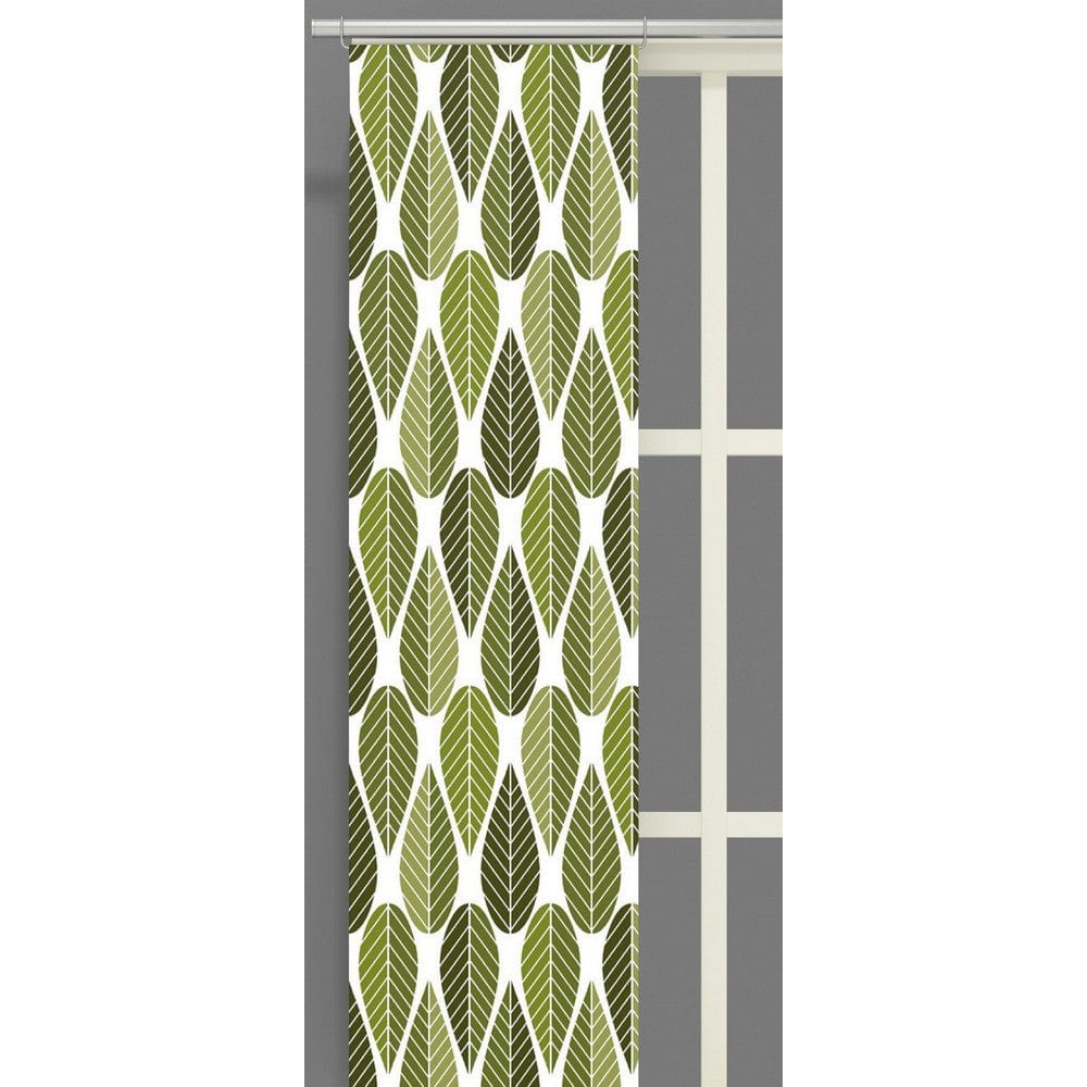 Arvidssons Textil Panelgardin Blader 2-pack Grön SKU ARV-2336-09-02-18 EAN 7394094245120