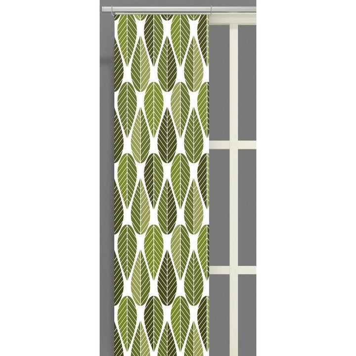 Arvidssons Textil Panelgardin Blader 2-pack Grön SKU ARV-2336-09-02-18 EAN 7394094245120