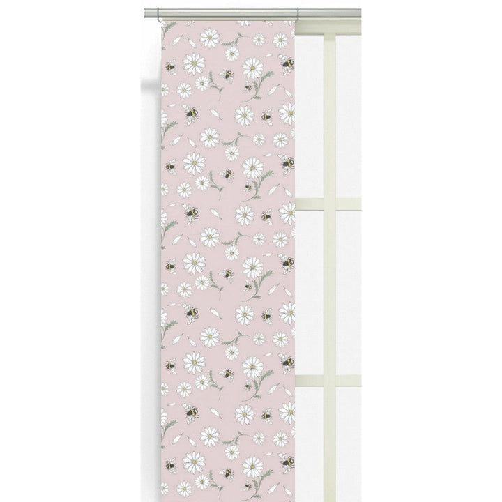Arvidssons Textil Panelgardin Blomstersurr 2-pack Rosa SKU ARV-2857-09-02-13 EAN 7394094264053