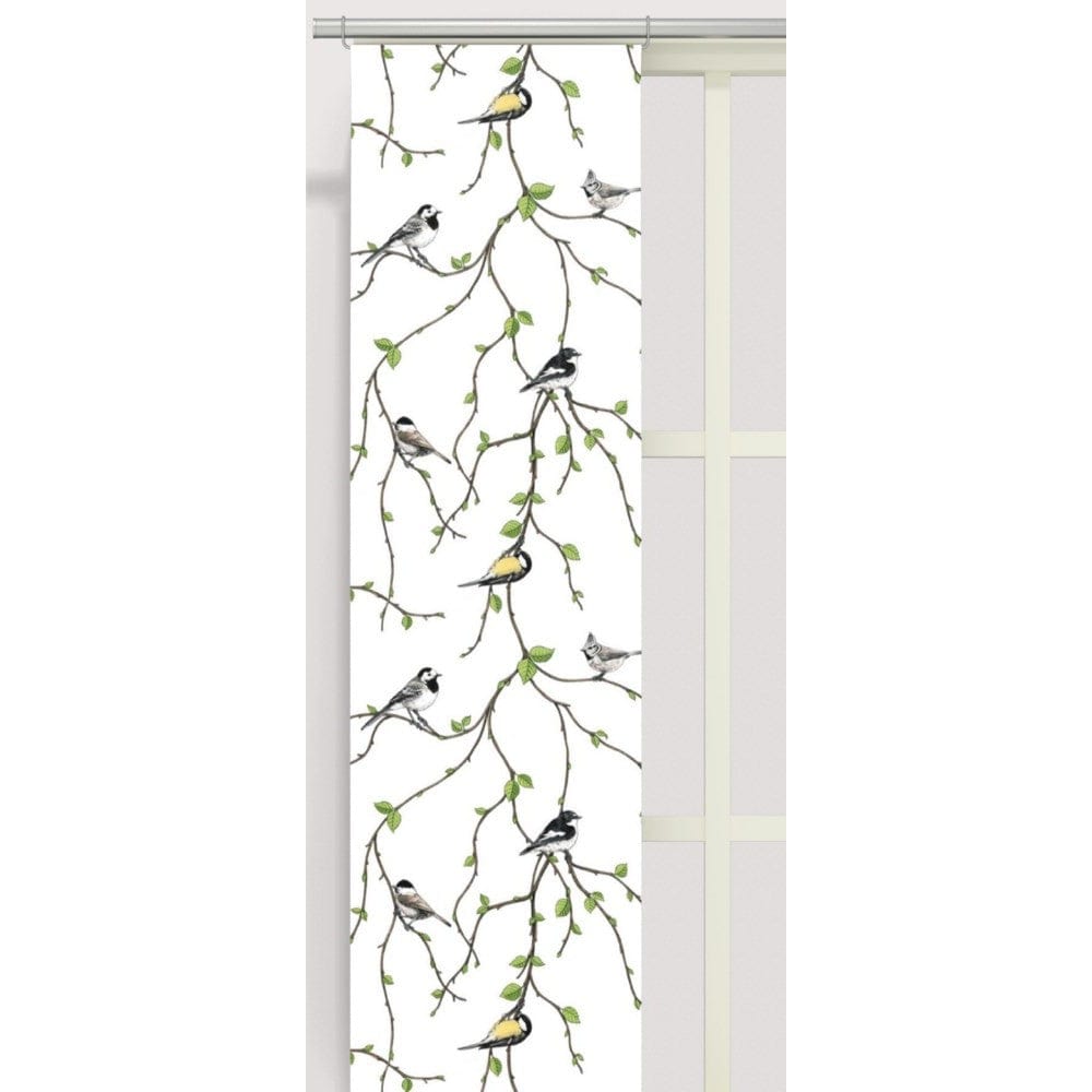 Arvidssons Textil Fågelfest offwhite panelgardin 2-pack