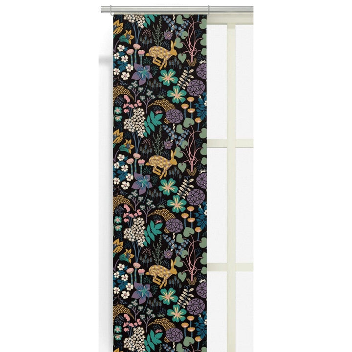 Arvidssons Textil Panelgardin Lyckeflykt 2-pack Svart SKU ARV-2896-09-02-91 EAN 7394094268112
