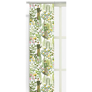 Arvidssons Textil Panelgardin Trädgård 2-pack Ljusgrön SKU ARV-2502-09-02-18 EAN 7394094263124