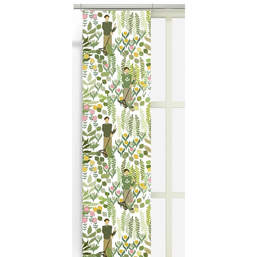 Arvidssons Textil Panelgardin Trädgård 2-pack Ljusgrön SKU ARV-2502-09-02-18 EAN 7394094263124