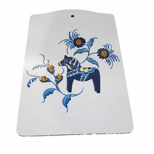 Arvidssons Textil Serveringsbräda Dalahäst Blå SKU ARV-3761-67-07-200 EAN 7394094256577
