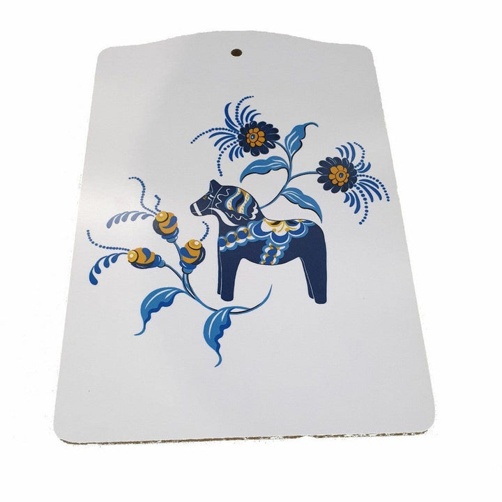 Arvidssons Textil Serveringsbräda Dalahäst Blå SKU ARV-3761-67-07-200 EAN 7394094256577