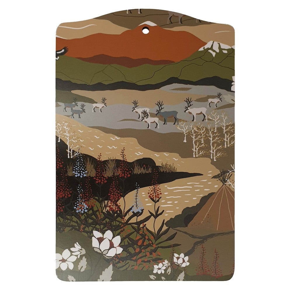 Arvidssons Textil Serveringsbräda Fjällvandring Beige SKU ARV-2724-67-07-18 EAN 7394094253682
