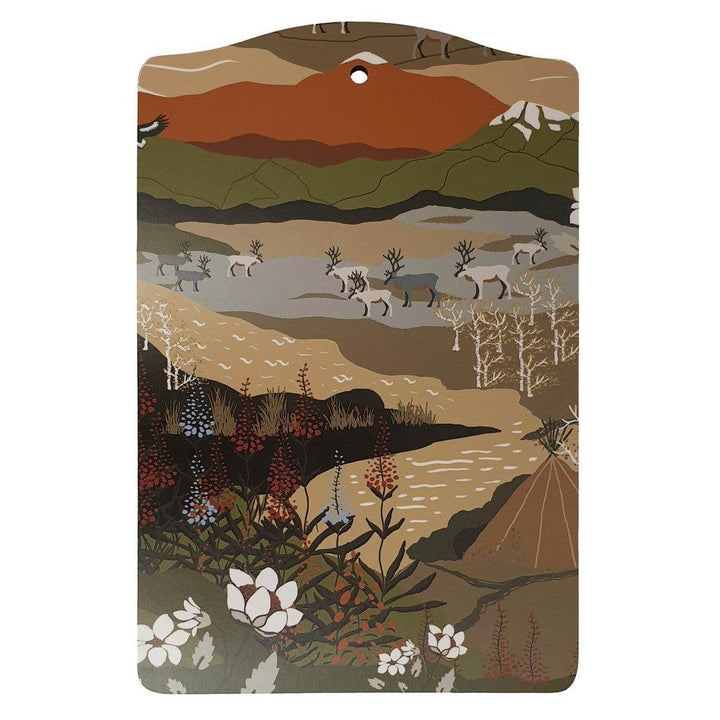 Arvidssons Textil Serveringsbräda Fjällvandring Beige SKU ARV-2724-67-07-18 EAN 7394094253682