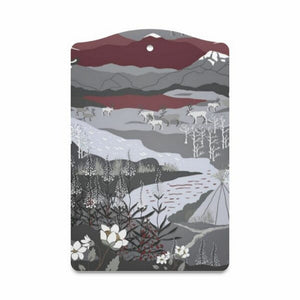 Arvidssons Textil Serveringsbräda Fjällvandring Grå SKU ARV-2724-67-07-72 EAN 7394094266682