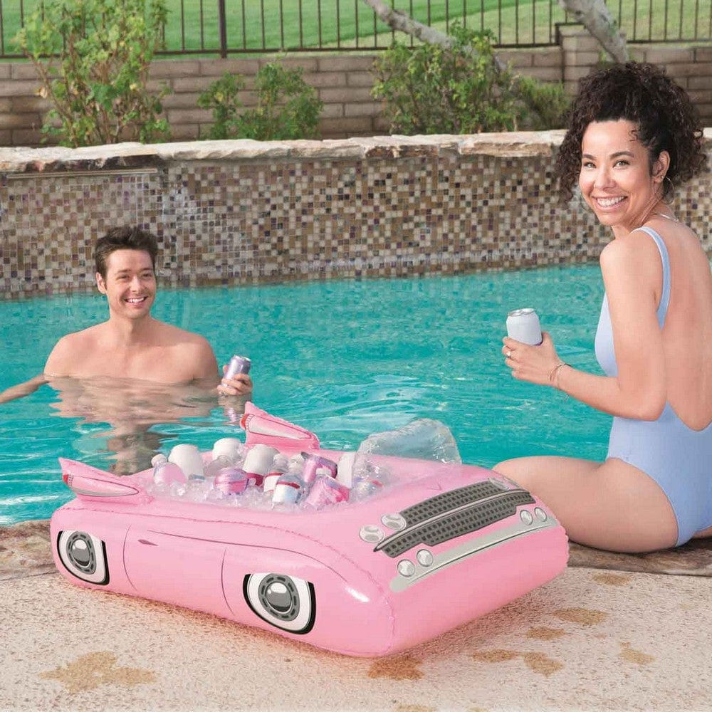 Bestway Flytleksak Pink Party Car Cooler SKU CHE-43164 EAN 6942138951905
