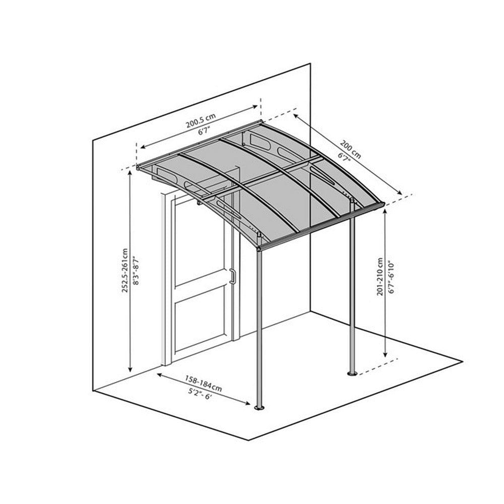Canopia Entrétak Vega 2000 SKU NSH-540-112 EAN 7290108131758