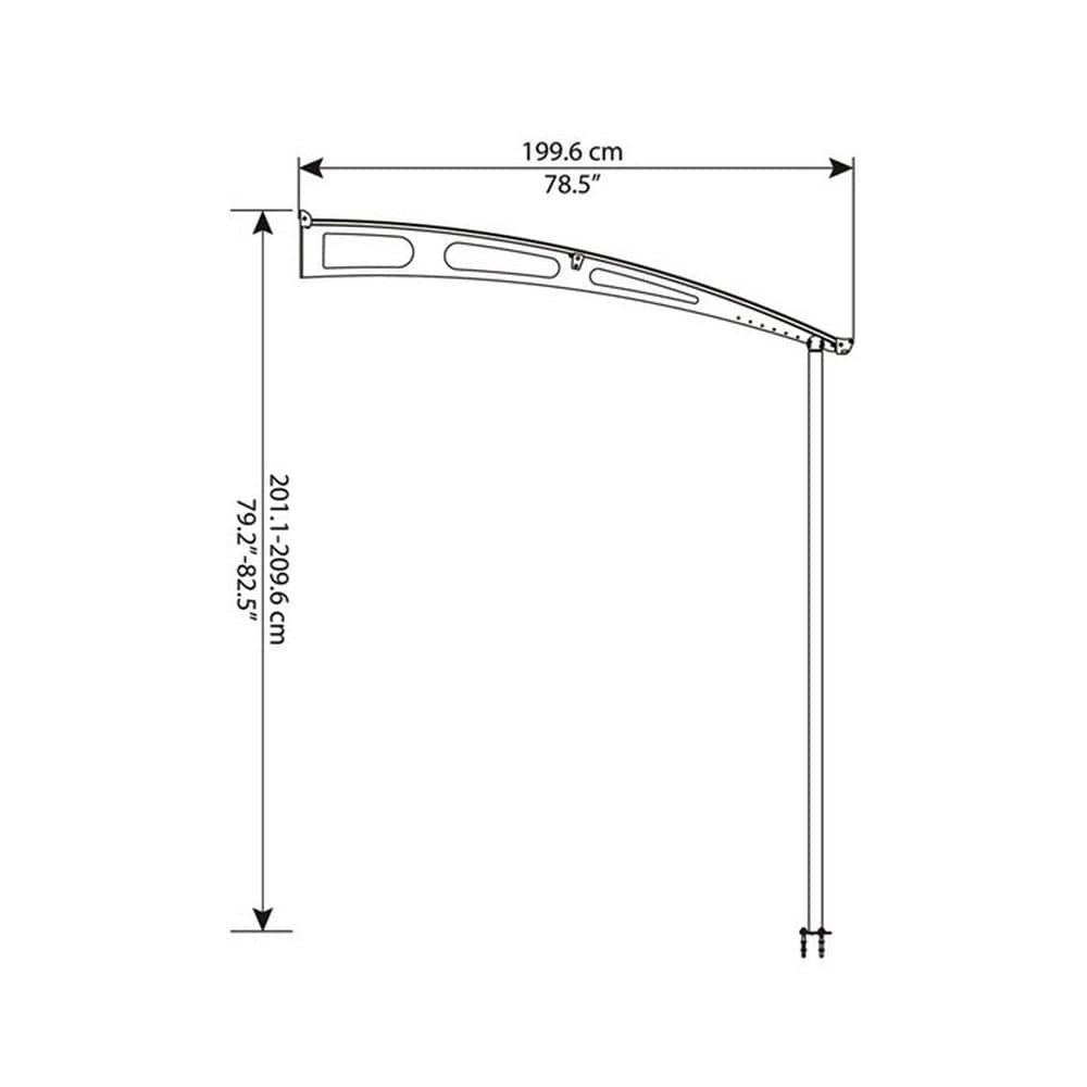 Canopia Entrétak Vega 2000 SKU NSH-540-112 EAN 7290108131758