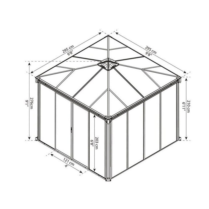 Canopia Paviljong Ledro 3000 SKU NSH-540-097 EAN 7290108136524