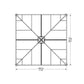 Canopia Paviljong Ledro 3600 SKU NSH-540-098 EAN 7290108136531