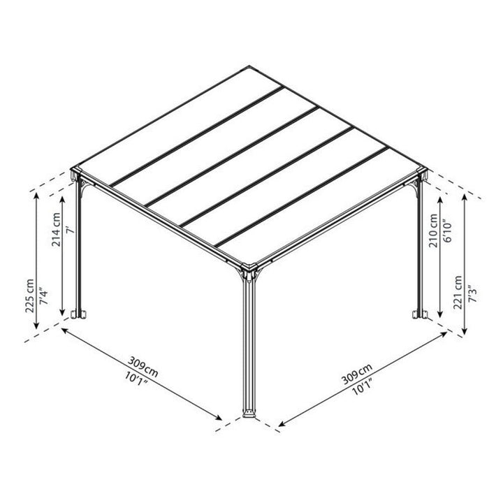 Canopia Paviljong Milano SKU EAN