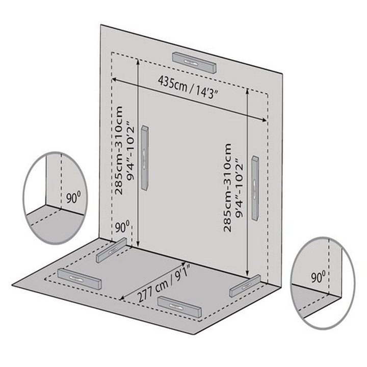 Canopia Uterum SanRemo 3x4,25 m SKU EAN