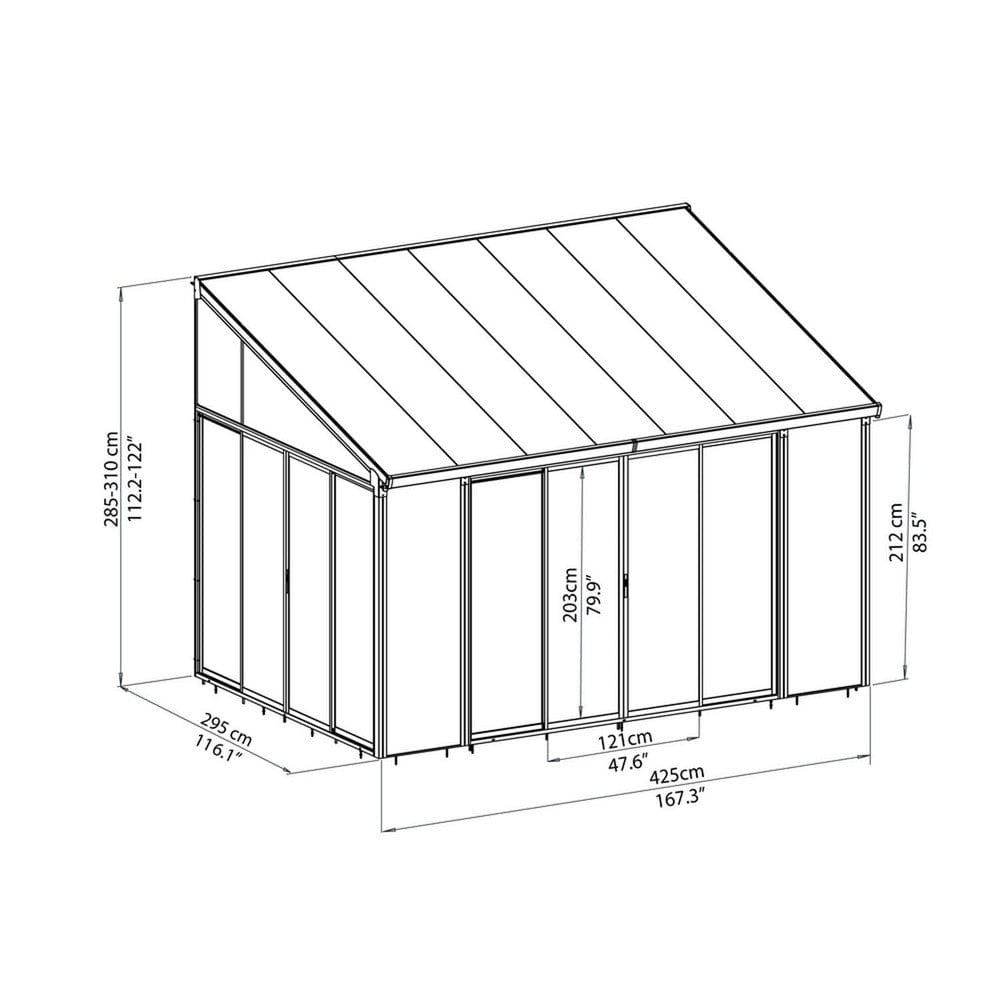 Canopia Uterum SanRemo 3x4,25 m SKU EAN