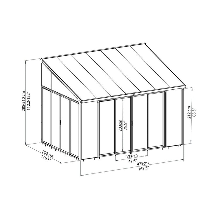 Canopia Uterum SanRemo 3x4,25 m SKU EAN