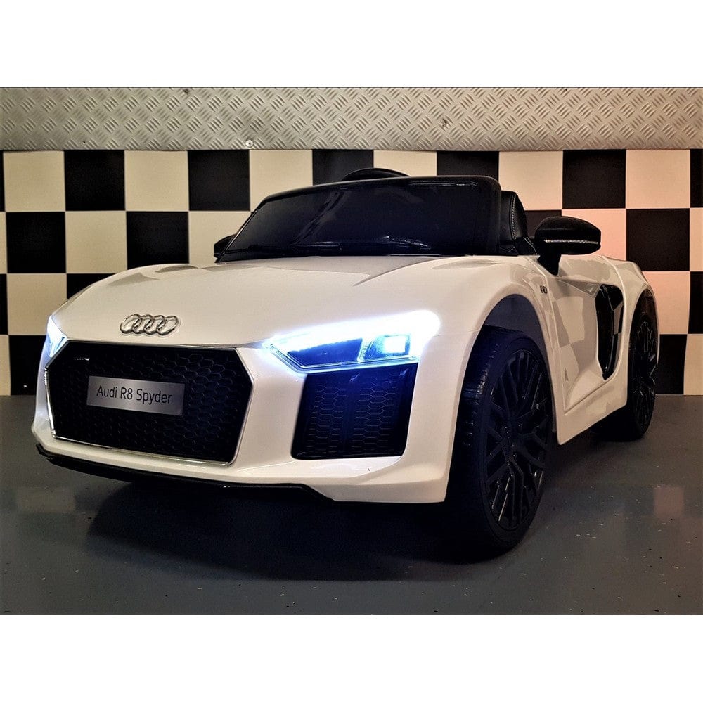 Car4Kids Elbil Audi R8 Spyder SKU CAK-C4K2198 WIT EAN