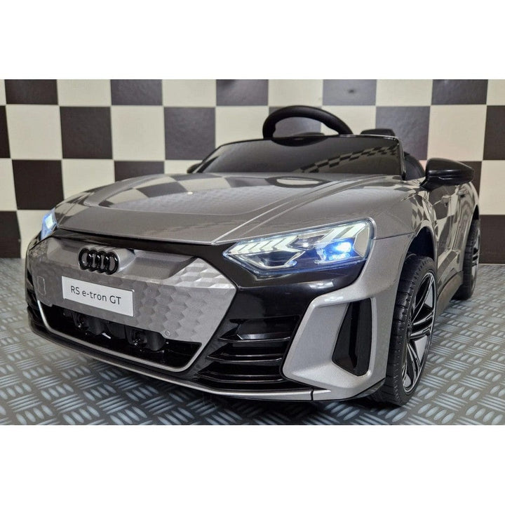 Car4Kids Elbil Audi RS e-tron GT Silver SKU CAK-C4K6888 ZILVER EAN