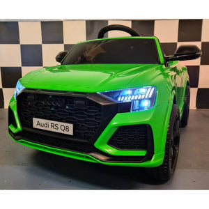 Car4Kids Elbil Audi RS Q8 Grön SKU CAK-C4K518 Q8 GROEN EAN