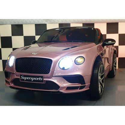 Car4Kids Elbil Bentley Continental Rosa SKU CAK-C4K1155 ROZE EAN