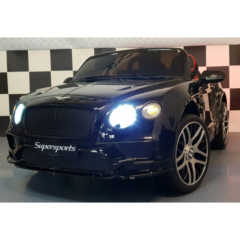 Car4Kids Elbil Bentley Continental Svart SKU CAK-C4K1155 ZWART EAN