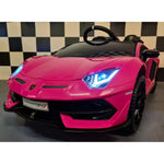 Car4Kids Elbil Lamborghini Aventador SVJ Rosa SKU CAK-C4K0328 ROZE EAN