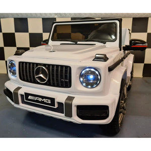 Car4Kids Elbil Mercedes G63 AMG Vit SKU CAK-C4K0002 WIT EAN