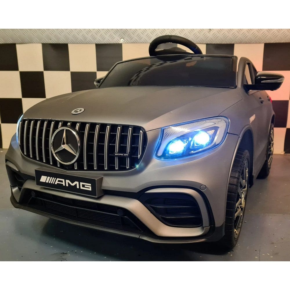 Car4Kids Elbil Mercedes GLC 63 AMG Mattgrå SKU CAK-C4K5688 MAT GRIJS EAN