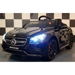 Car4Kids Elbil Mercedes S63 AMG Metallic svart SKU CAK-C4K169 METALLIC ZWART EAN