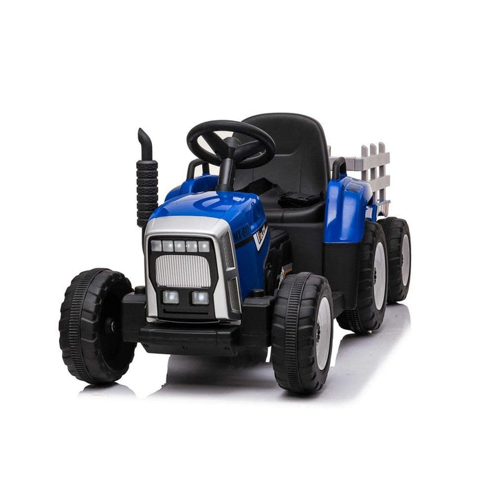 Car4Kids Eltraktor med Släpvagn och RC SKU EAN