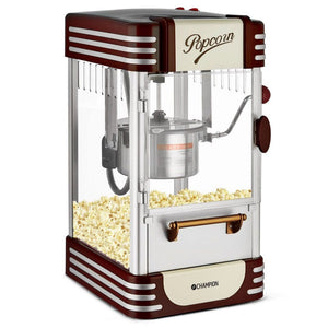 Champion Popcornmaskin Retro XL Röd SKU ORD-CHPCM120 EAN 7391091850661
