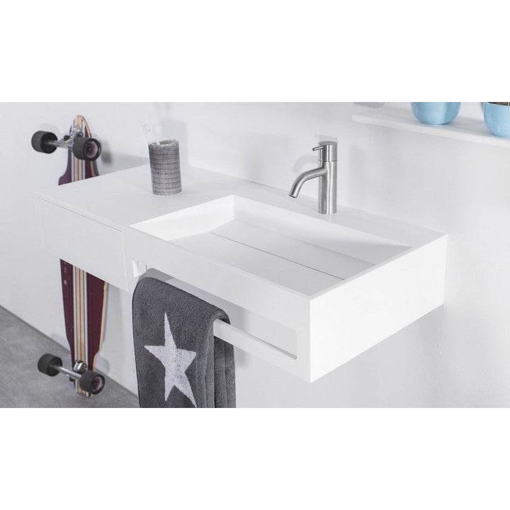 Copenhagen Bath Handfat Sandfjord 90 Höger SKU COP-40010187 EAN 5700400101875